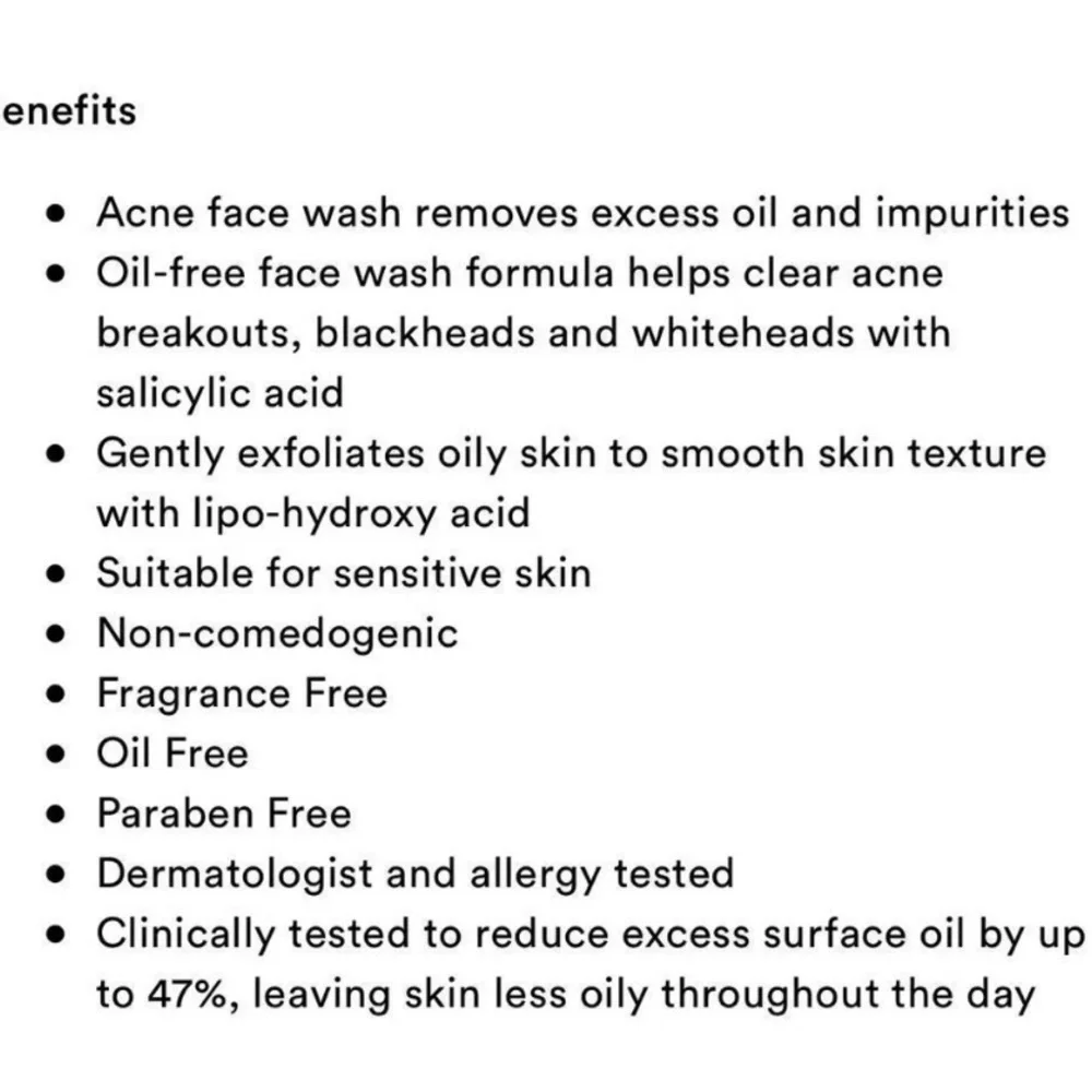 La Roche-Posay Effaclar Medicated Cleanser for Acne Prone Skin